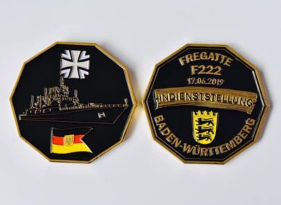 Coin - F222 Baden-Württemberg Indienststellung 17.06.2019